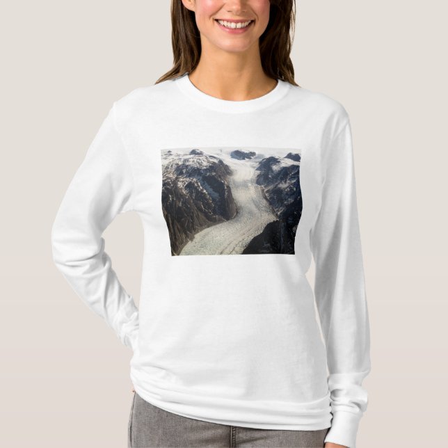 The Sondrestrom Glacier in Greenland T-Shirt (Front)