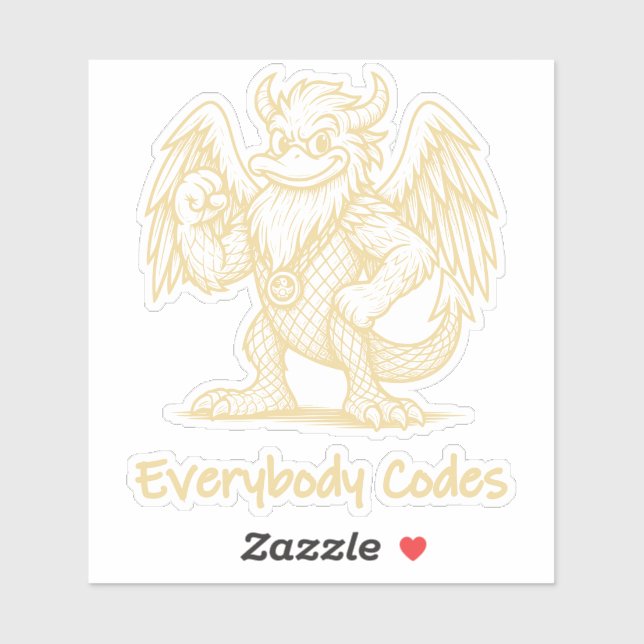 The Song of Ducks and Dra Custom-Cut Vinyl Sticker (Sheet)