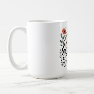 The Song Of Life Begins With Mother Coffee Mug