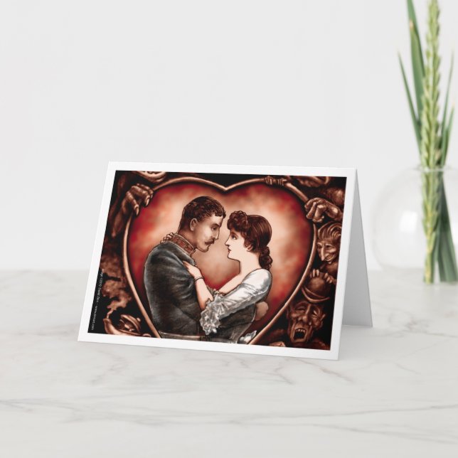 The Sorcerer greeting card (Front)