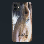 ©The Soul | Equine Horse Personalised Case-Mate iPhone Case<br><div class="desc">See the soul through the eye. Closeup photography of an equine horse head. Personalised gift for riders,  cowboys,  cowgirls,  rangers,  equestrians,  and horse-lovers. Photography©riverme*2012/04/23-present.</div>