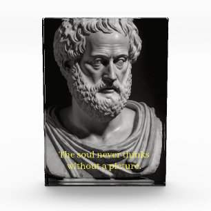 The soul never thinks without a picture photo block