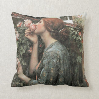 The Soul of the Rose by Waterhouse Pillow