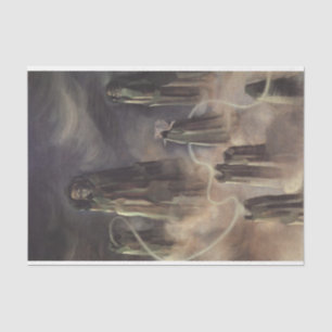 The Souls of the Mountain (by Remedios Varo) Tissue Paper