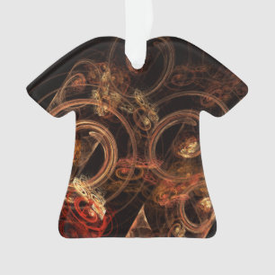 The Sound of Music Abstract Art Acrylic Shirt Ornament