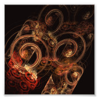 The Sound of Music Abstract Art Photo Print