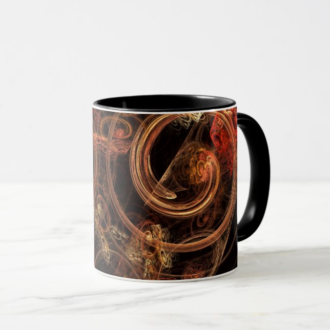 The Sound of Music Abstract Coffee Mug (Front Right)
