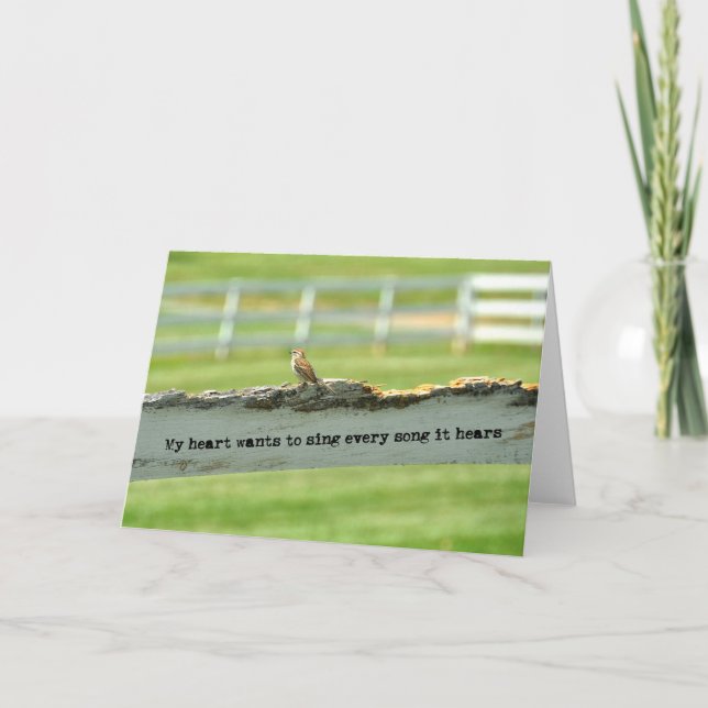 THE SOUND OF MUSIC Greeting Card (Front)