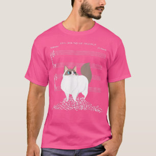 The Sound Of Silence  Cat Classical Music Composer T-Shirt
