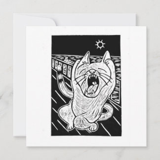 The Sound of Summer - Screaming Cat Invitation