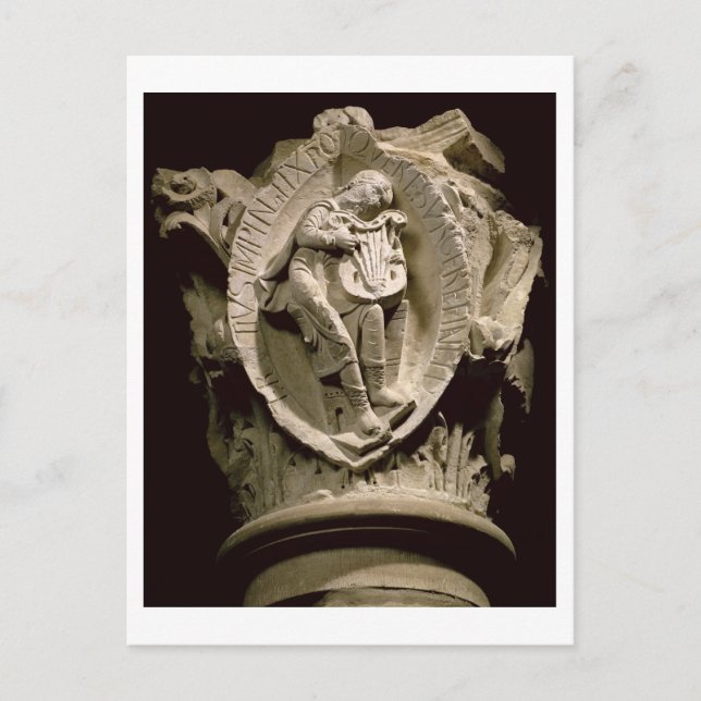 'The Sounds of Music', column capital from the amb Postcard (Front)