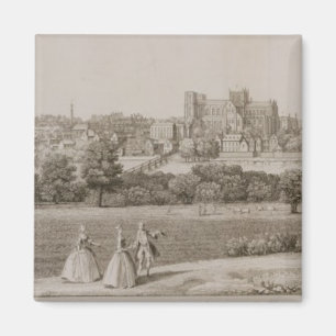 The South-East Prospect of Rippon, 1731-48 (line e Magnet