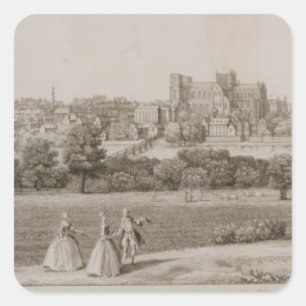 The South-East Prospect of Rippon, 1731-48 (line e Square Sticker