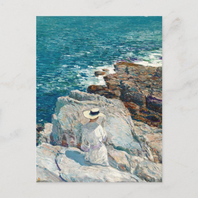 The South Ledges, Appledore by Childe Hassam Postcard (Front)