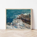 The South Ledges, Appledore | Childe Hassam Poster<br><div class="desc">The South Ledges,  Appledore (1913) | Original artwork by American Impressionist painter Childe Hassam (1859-1935). 

Use the design tools to add custom text or personalise the image.</div>