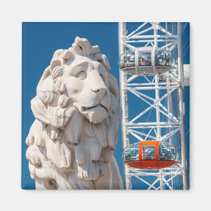 The Southbank Lion Fridge Magnet