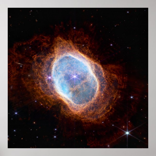 The Southern Ring Nebula Poster (Front)