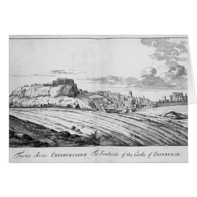 The Southside of the Castle of Edinburgh (Front Horizontal)