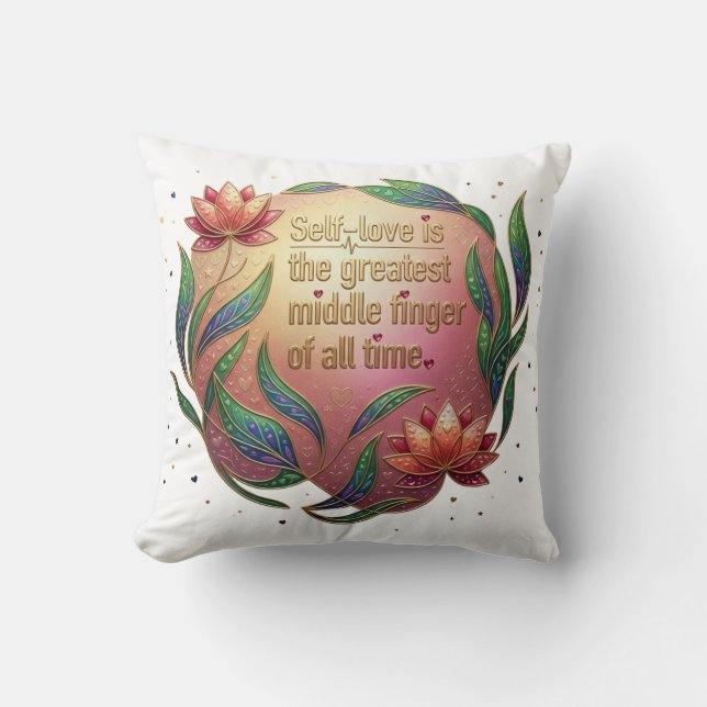 The Sovereign Hearts Cushion (Front)