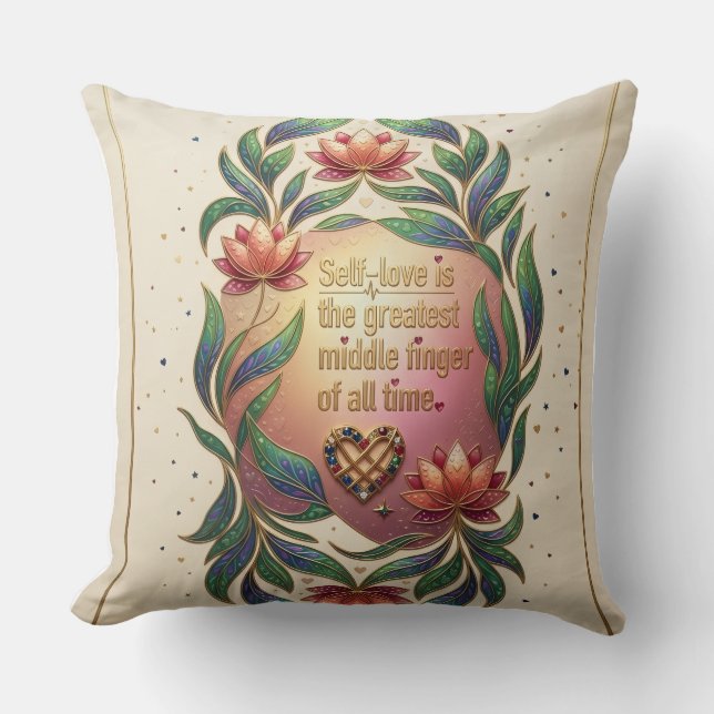 The Soveriegn Heart Cushion (Front)
