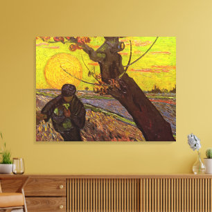The Sower by Vincent van Gogh Canvas Print