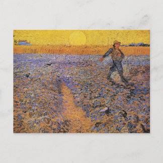 The Sower by Vincent van Gogh Postcard