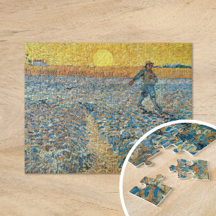 The Sower Vincent van Gogh Jigsaw Puzzle