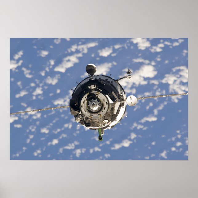 The Soyuz TMA-01M spacecraft Poster (Front)