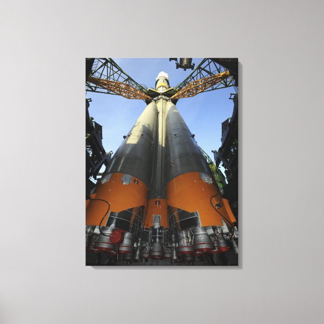 The Soyuz TMA-13 spacecraft 2 Canvas Print (Front)