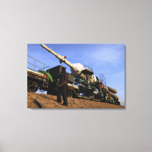 The Soyuz TMA-13 spacecraft 3 Canvas Print