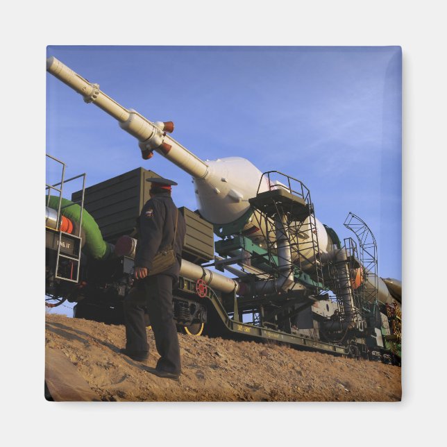 The Soyuz TMA-13 spacecraft 3 Magnet (Front)