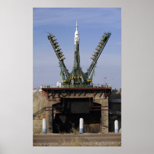 The Soyuz TMA-13 spacecraft Poster