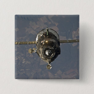 The Soyuz TMA-19 spacecraft 3 15 Cm Square Badge