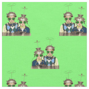 the Space Cadet Brothers print Fabric