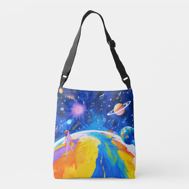 The space crossbody bag (Back)