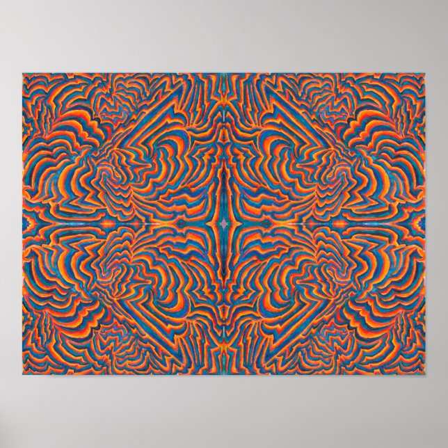 The Space in Between world and earth Poster (Front)