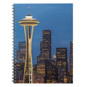 The Space Needle and downtown Seattle Notebook
