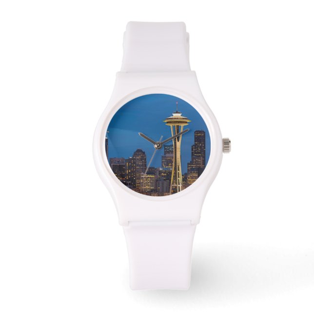 The Space Needle and downtown Seattle Watch (Front)