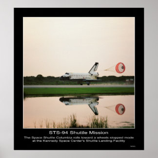 The Space Shuttle Columbia Poster