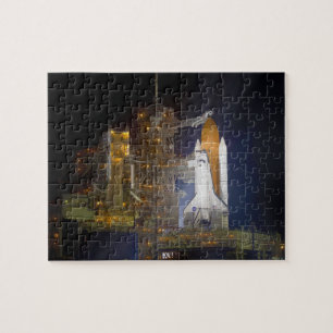 The Space Shuttle Discovery at Launch Pad 39A Jigsaw Puzzle