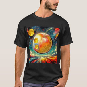 The Space & the Abstrat & the moon #3 T-Shirt