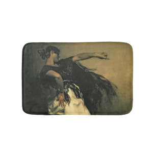 The Spanish Dancer, study for 'El Jaleo', 1882 Bath Mat