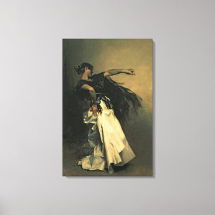 The Spanish Dancer, study for 'El Jaleo', 1882 Canvas Print