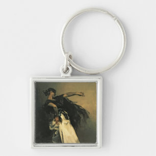 The Spanish Dancer, study for 'El Jaleo', 1882 Key Ring