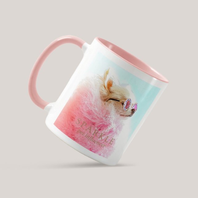 The Sparkle | Personalised Pet Influencer Mug (Creator Uploaded)