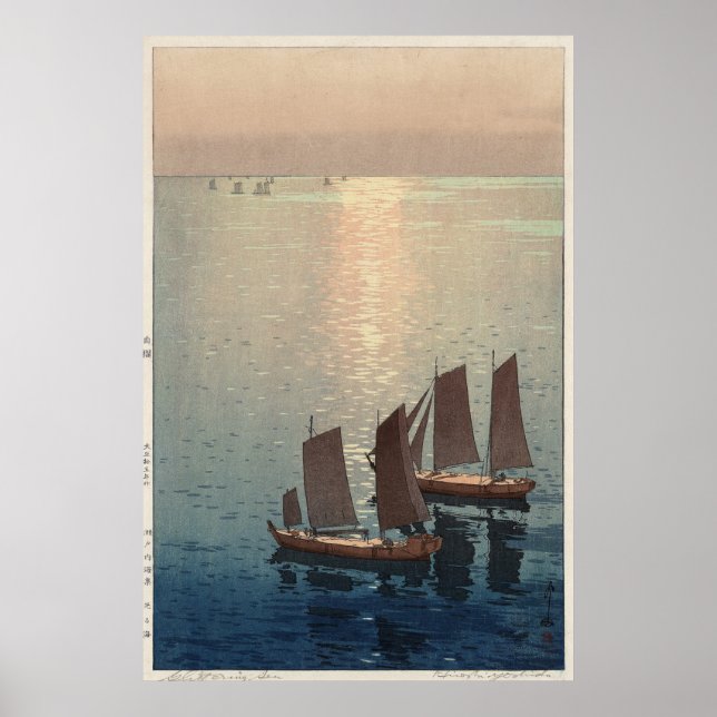 The Sparkling Sea. Poster (Front)