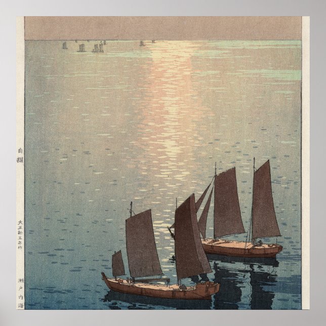 The Sparkling Sea. Poster (Front)