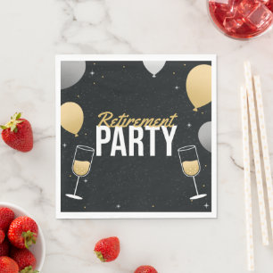 The Sparkling Send‑Off Napkins