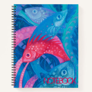 The Spawning, Fish, Pink & Blue, Underwater Notebook