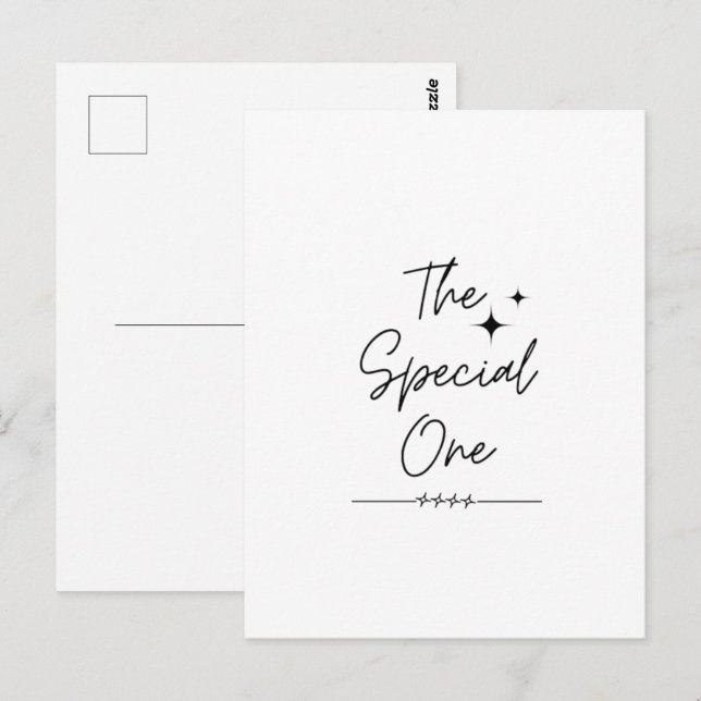 The Special One Postcard (Front/Back)